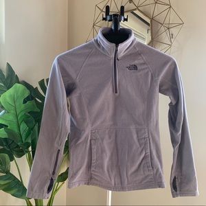 North Face Zip Fleece Pullover